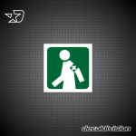 GA-5 Manned First Aid Station Sign